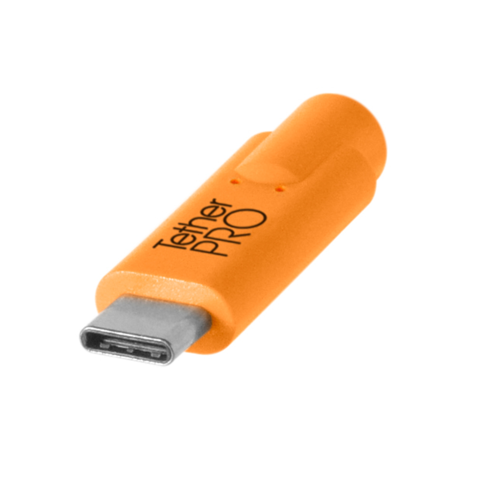 TetherPro USB-C auf USB-A Female (extender) | 4,6m | HiVis-Orange – Bild 3